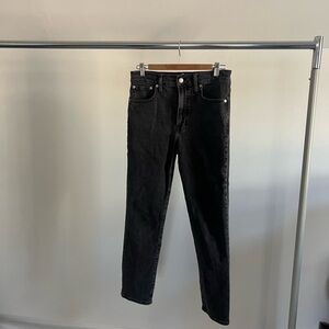 Madewell The Perfect Vintage Jean in Black 27